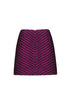 Shiny Fabric Mini Pencil Skirt